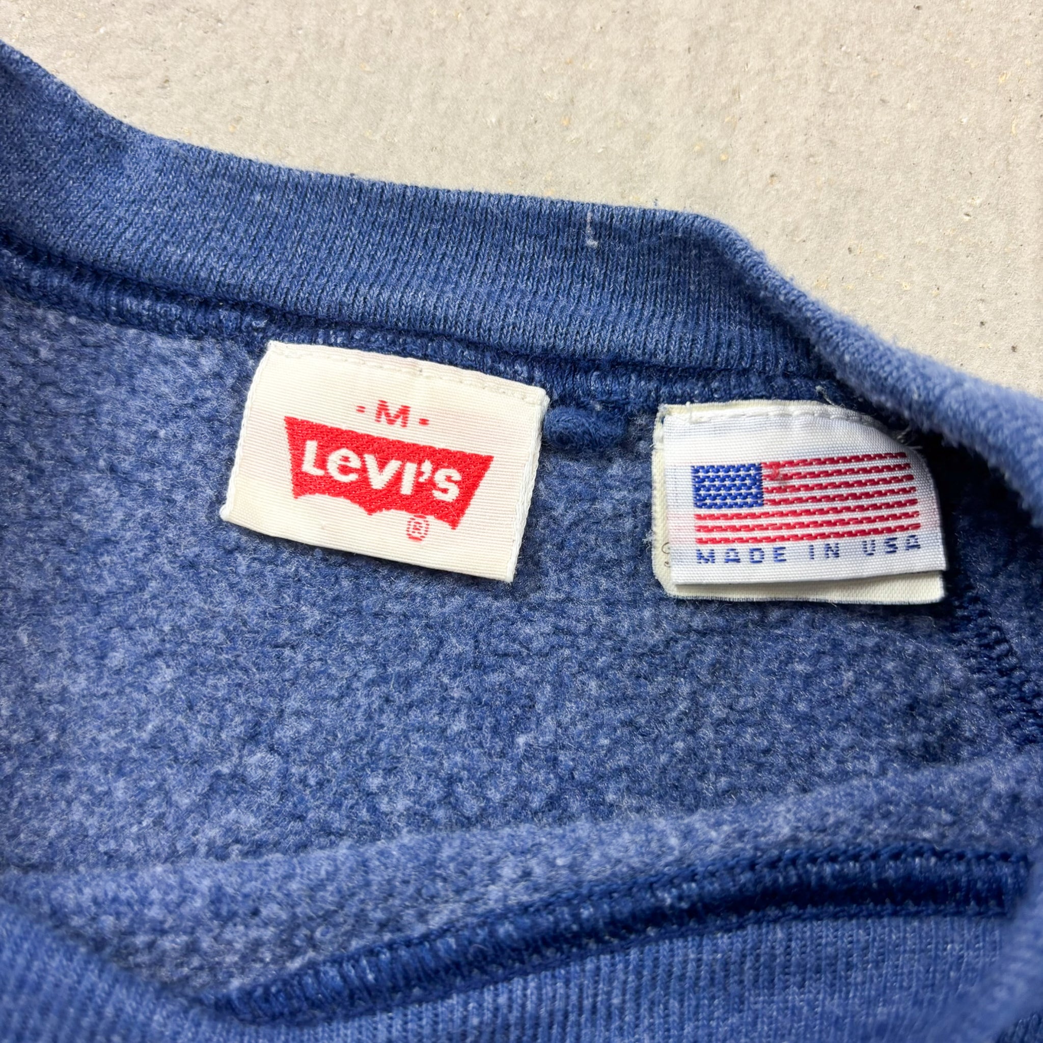 F- Vintage 90's Levi's USA Good Guy Wear Crewneck