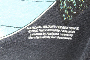 Vintage Single Stitch 1990 National Wildlife Federation Trout Cove Catch & Release Tee