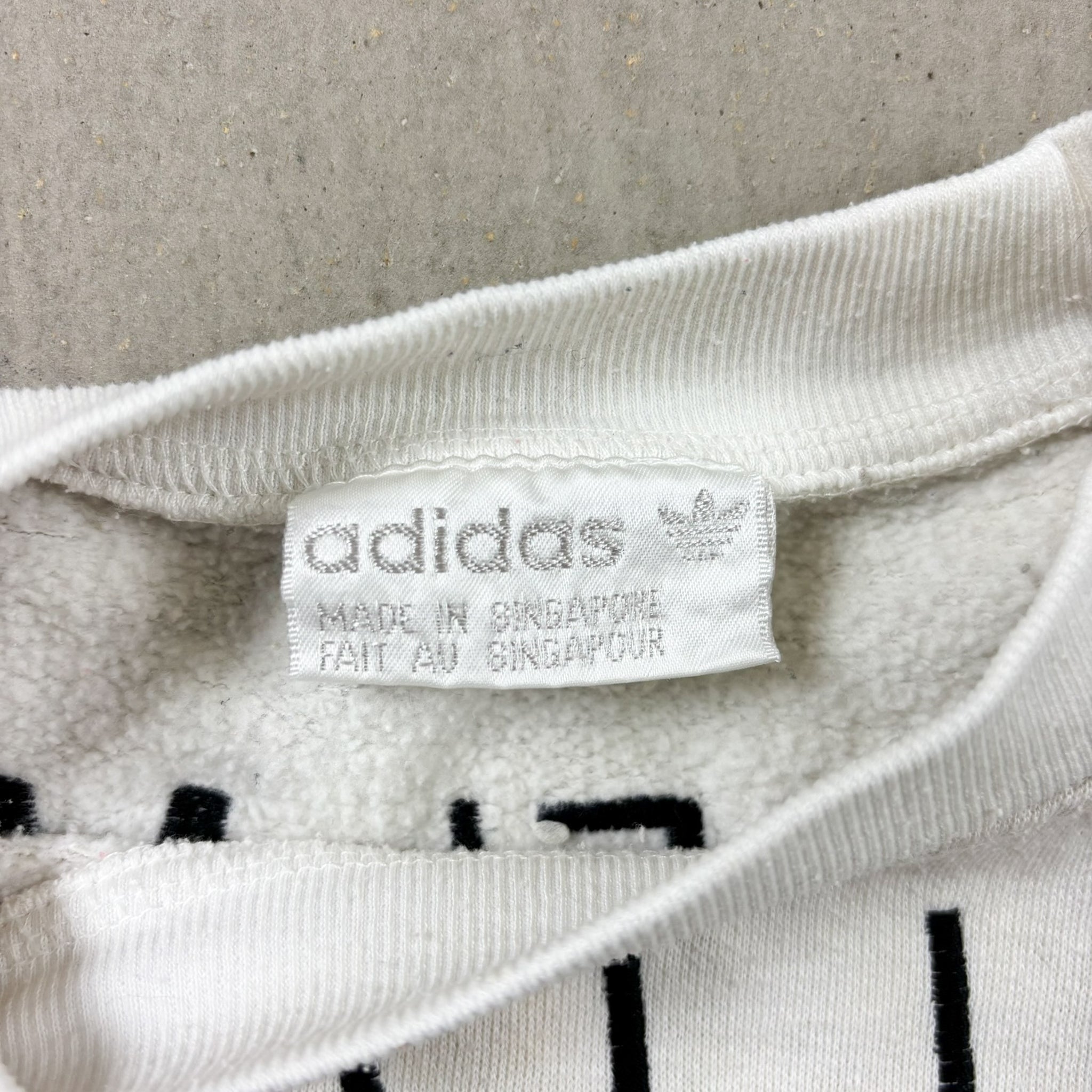 F- Vintage Adidas 90's Italian World Cup Embroidered Crewneck