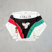 F- Vintage Adidas 90's Italian World Cup Embroidered Crewneck