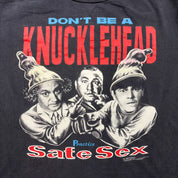F- Vintage '90 The Three Stooges Knucklehead Single Stitch Tee