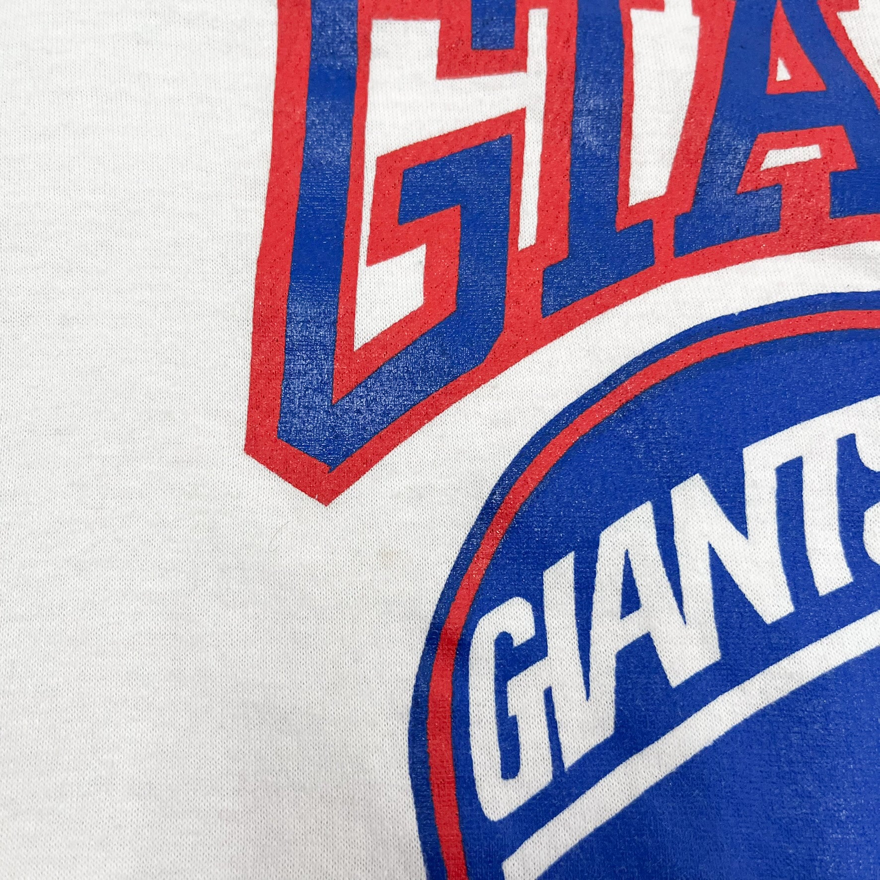 F- Vintage 1987 Bootleg New York Giants Super Bowl 21 Champs NFL Russell Single Stitch Tee