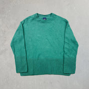 F- Vintage Gap Heavy Green Knit Sweater