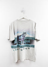 Load image into Gallery viewer, Vintage Montana Wolve &amp; Mountain Graphic Tee
