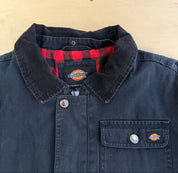 Vintage Dickies Flannel Lined Canvas Chore Jacket - L