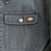 Vintage Dickies Flannel Lined Canvas Chore Jacket - L