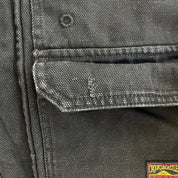 Vintage Crooks & Castles Hooded Canvas Cargo Work Jacket - XL
