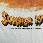 J- Vintage '94 McDonald's & The Flintstones Roc Donald Graphic Made In USA Single Stitch Tee - XL