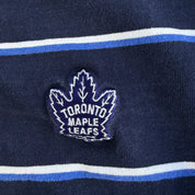 Vintage Toronto Maple Leafs NHL Barbarian Rugbywear Long Sleeve Rugby Shirt - XL
