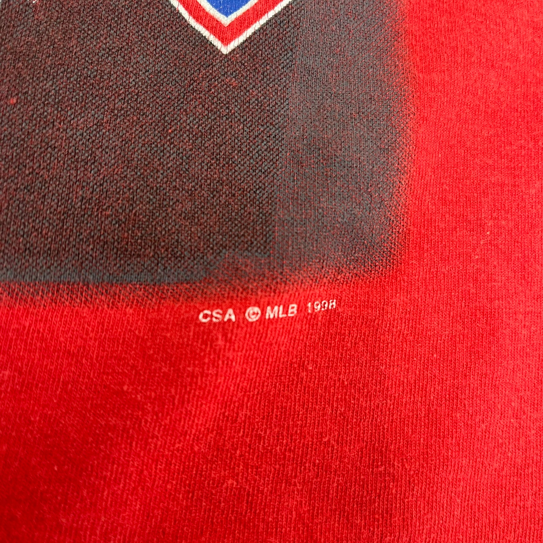 F- Vintage 1998 Philadelphia Phillies MLB CSA Text & Locker Room Graphic Tee