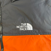 Vintage The North Face Orange Nuptse Puffer Jacket - 2XL