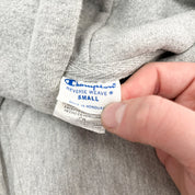 F- Vintage Champion Reverse Weave Guertin Athletics Text Hoodie