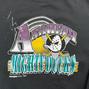 J- Vintage '93 Anaheim Ducks NHL Logo Crewneck - XL