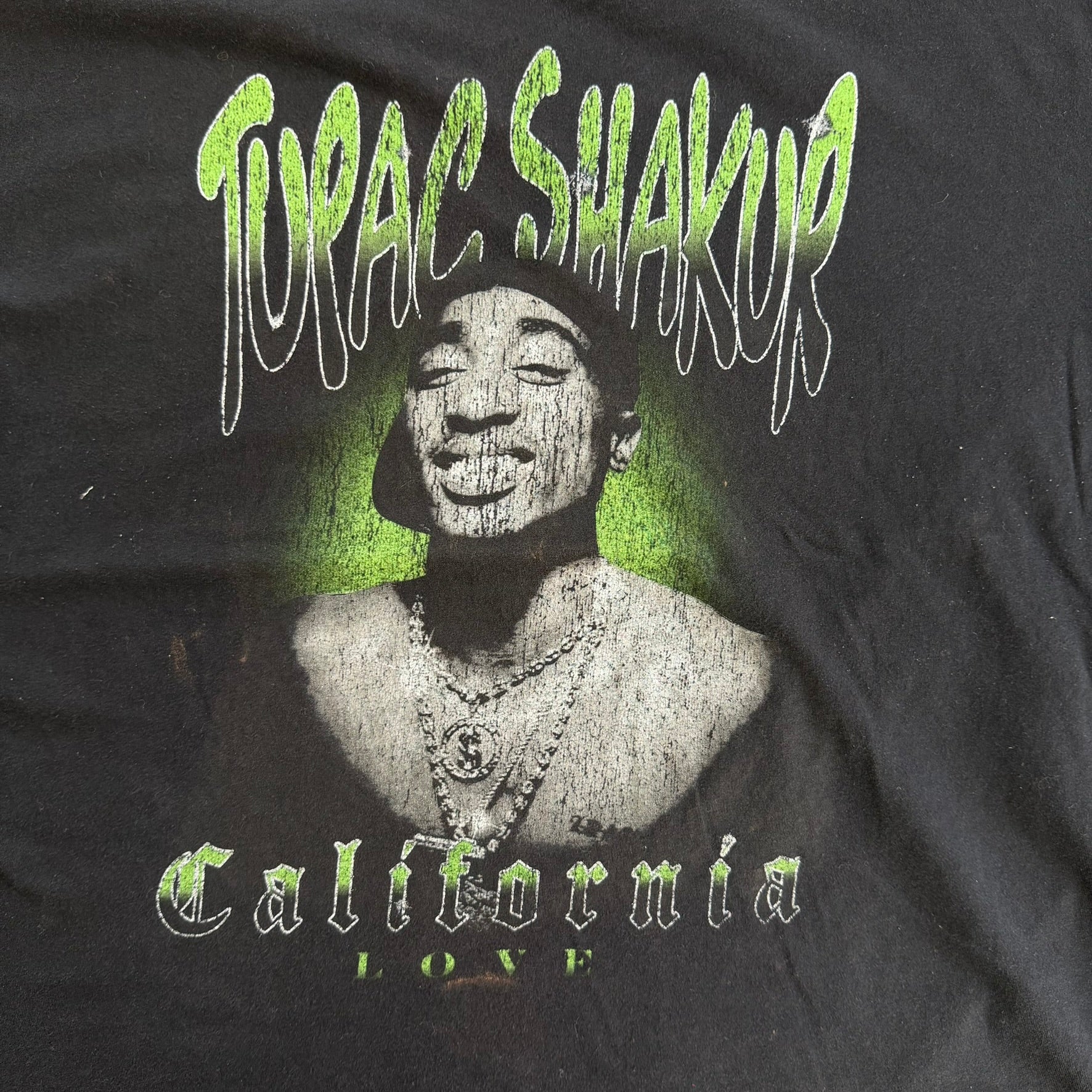J- '22 Tupac Shakur California Love Graphic Picture Tee - XL