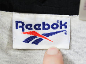 Z- Vintage 90s Reebok Nylon Windbreaker White/Black