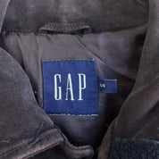 Vintage Gap Dark Brown Suede Jacket - L