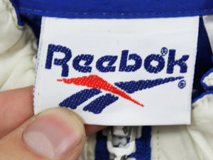 Z- Vintage 90s Reebok Nylon Windbreaker White/Purple