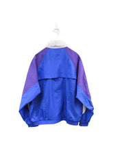 Load image into Gallery viewer, Z- Vintage 90s Reebok Nylon Windbreaker White/Purple
