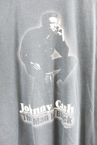 Vintage 2004 Johnny Cash Men In Black Tee