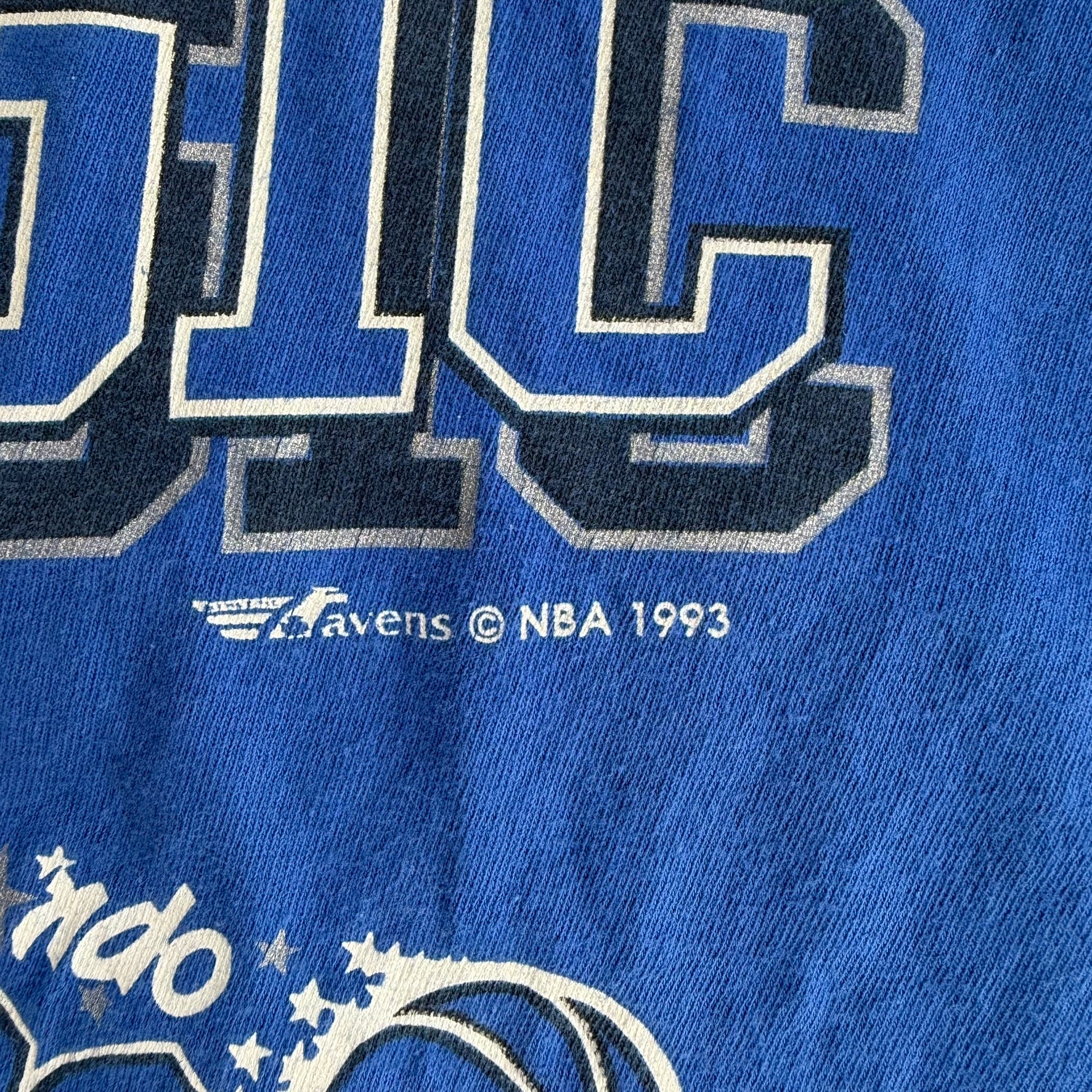 J- Vintage '94 Orlando Magic NBA Approved Graphic Single Stitch Tee - XL