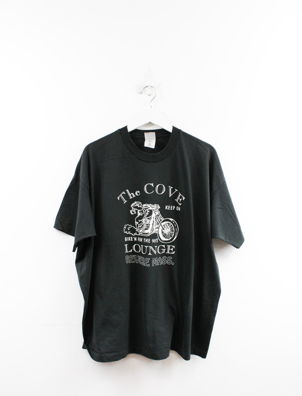Vintage Single Stitch 90s The Cove Biker Bar Fruit Of The Loom Tee