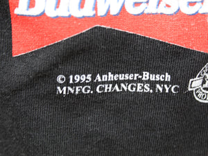 Z - Vintage 1995 Budweiser Beer & Frogs Single Stitch Tee