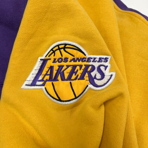F- Vintage Los Angeles Lakers NBA Reebok Embroidered Script Hoodie