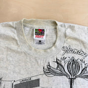 J- Vintage Las Vegas Hotels & Casino All Over Print Graphic Single Stitch Tee - L
