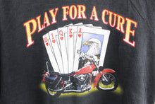 Load image into Gallery viewer, Vintage Biker Play For A Cure Poker Run Tee
