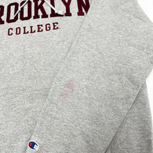 Load image into Gallery viewer, F- Vintage Champion Brooklyn College Embroidered Text Hoodie
