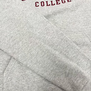 F- Vintage Champion Brooklyn College Embroidered Text Hoodie