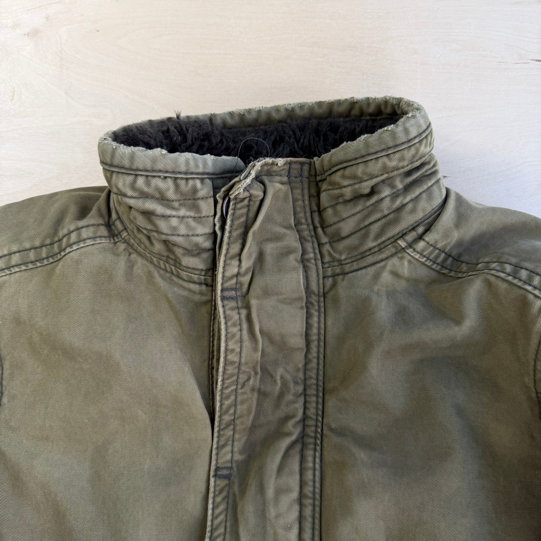 Vintage Abercrombie & Fitch Adirondack Fur Lined Winter Jacket - M