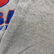 J- Vintage Nike Kansas Jayhawk Text Made In USA Crewneck - XL