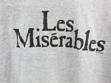 Load image into Gallery viewer, Z- Vintage 1989 Les Misérables Graphic Single Stitch Hanes Tag Tee
