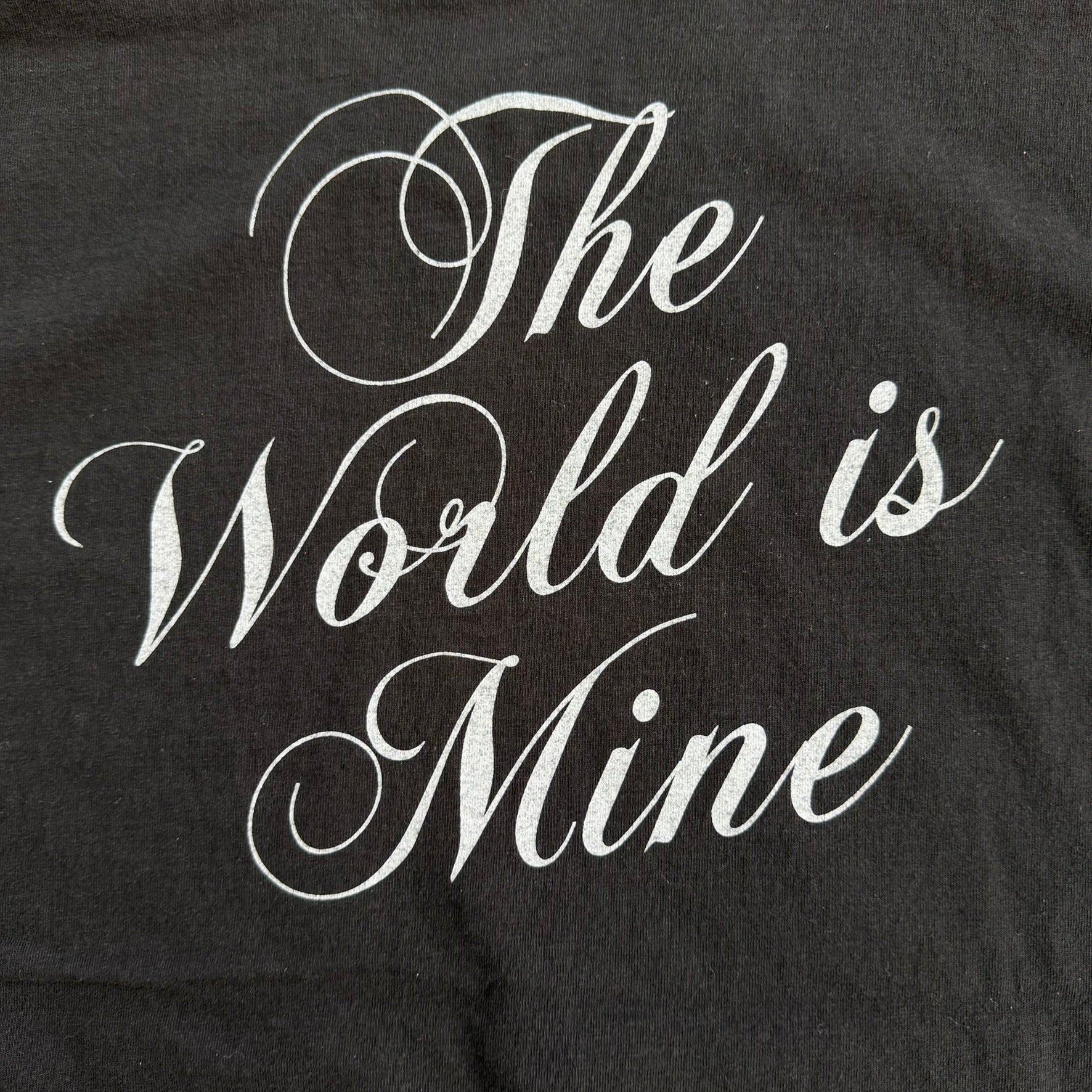 J- Vintage Shakawear Scarface The World Is Mine Graphic Tee - XL