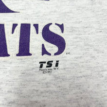Load image into Gallery viewer, F- Vintage 1992 Kansas State Wildcats Text &amp; Mascot Double Collar Tee
