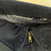 Vintage Dunbrooke Vikings Patch Quilt Lined Canvas Work Jacket - L