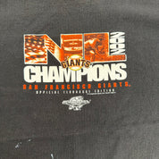 J- Vintage '02 San Francisco Giants MLB National League Champions Tee - XL