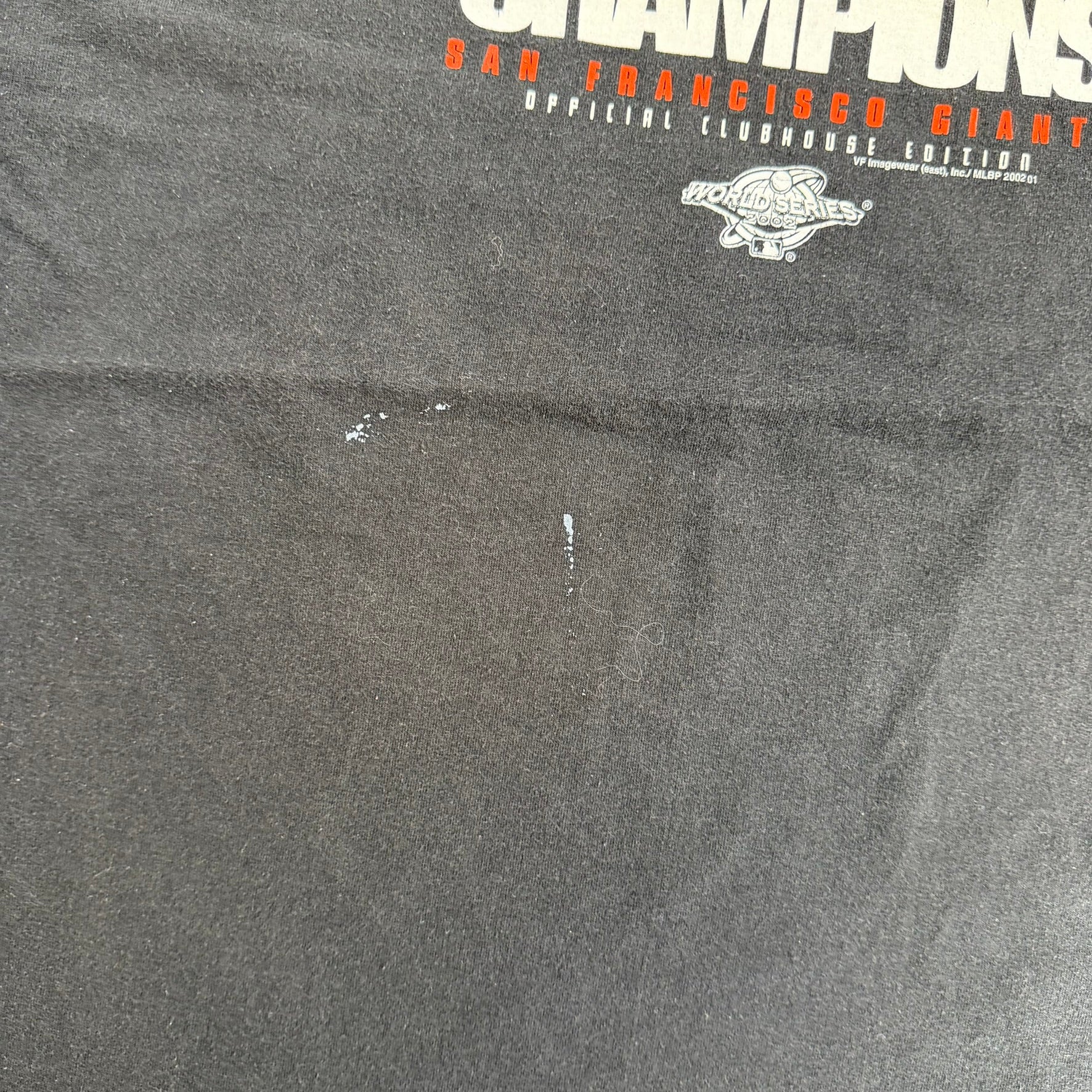 J- Vintage '02 San Francisco Giants MLB National League Champions Tee - XL