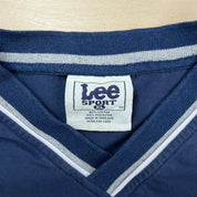 J- Vintage New York Yankees MLB Lee Embroidered Text Tee - XL