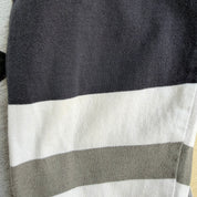 J- Vintage Stussy Embroidered Chenille Text Rugby Shirt - L