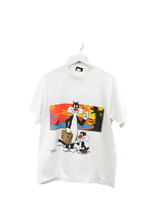 Z- Vintage 1994 Looney Tunes Silvester Cat Single Stitch Tee