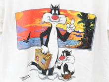 Load image into Gallery viewer, Z- Vintage 1994 Looney Tunes Silvester Cat Single Stitch Tee
