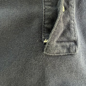 J- Vintage Polo RL Embroidered Logo Navy Polo Shirt - XL