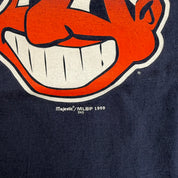 J- Vintage '99 Cleveland Guardian MLB Logo Tee -XL