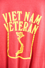 Load image into Gallery viewer, Vintage Single Stitch 90s Vietnam Vet Hanes 50/50 Tee
