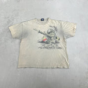 F- Vintage Bob Marley Uprising Graphic Zion Rootswear Tee