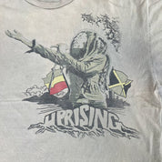 F- Vintage Bob Marley Uprising Graphic Zion Rootswear Tee
