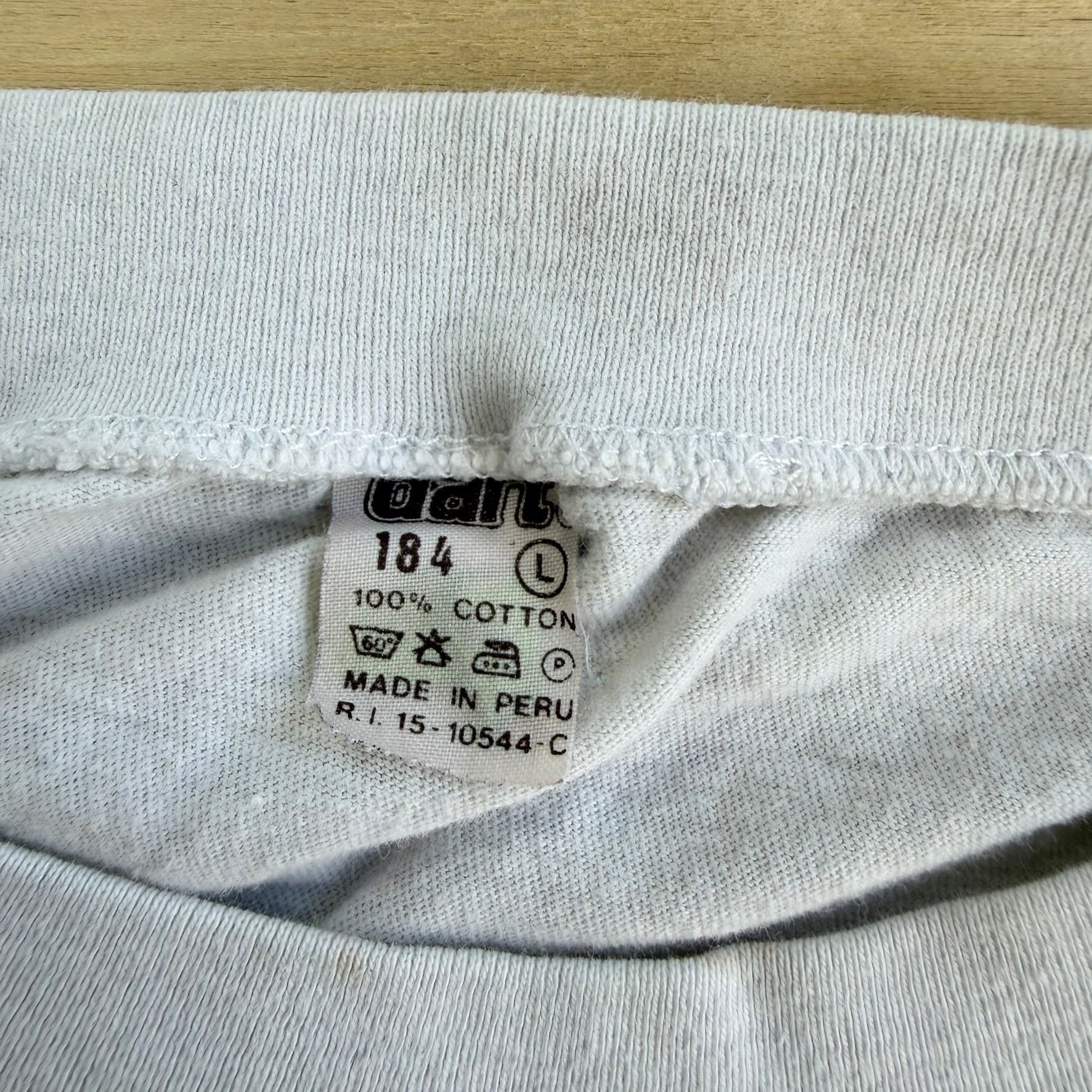 J- Vintage 90s Soviet Union KGB Graphic Single Stitch Tee - L