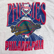 J- Vintage '93 Philadelphia Phillies MLB World Series Graphic Tee - XL